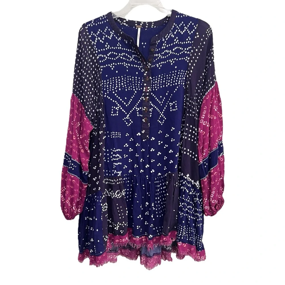 Free People Shibori Tunic